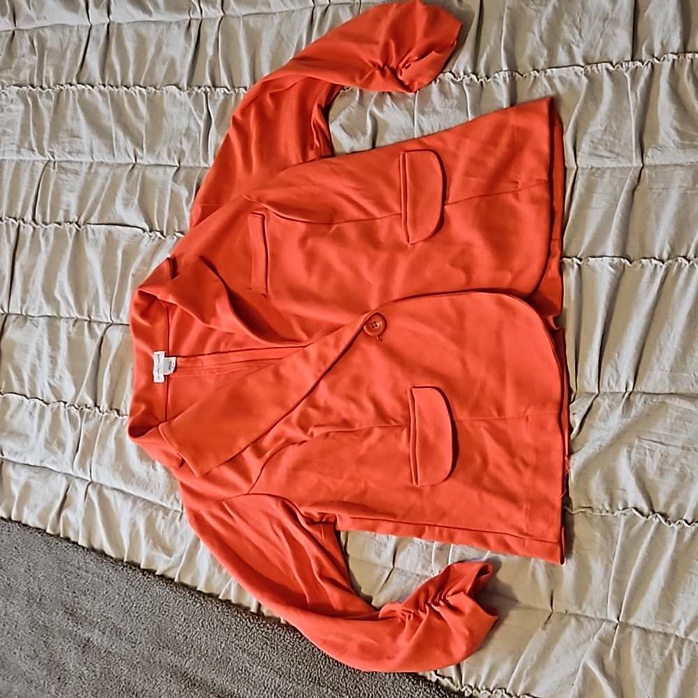 Orange/Red Blazer